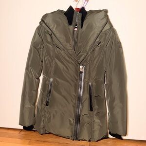 Mackage Military Green Puffer Jacket